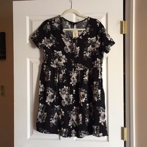 Floral Button Down Dress